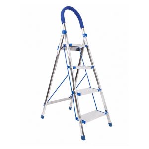 Thang nhôm ghế tay vịn 4 bậc 1.44m Nikita DL04