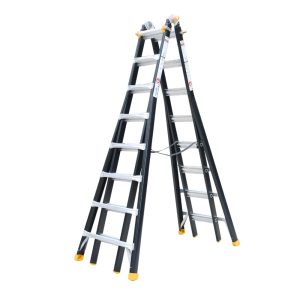 Thang nhôm rút lồng chữ A đa năng 3.98m Nikawa NKB-48