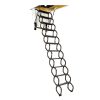 Cầu thang xếp âm trần khung nhôm gấp gọn 2m8-3m Nikita NKT-TXC1330