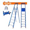 Thang nhôm gia đình bằng thép và nhôm 7 bậc 2 m Wadfow WLD1H07