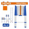 Thang rút đơn 12 bậc 3.8 m Wadfow WLD5H12