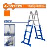 Thang nhôm gấp đa năng 4×3 1.58 m Wadfow WLD7H12