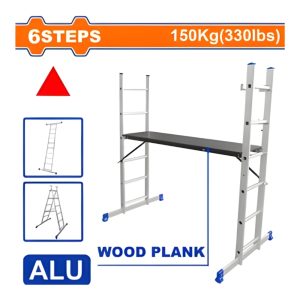 Thang giàn giáo 6 bậc 1.65 m Wadfow WLDS106