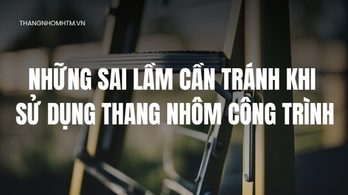 Thang nhôm công trình