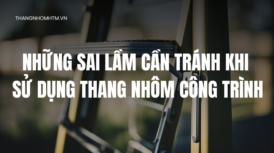 Thang nhôm công trình