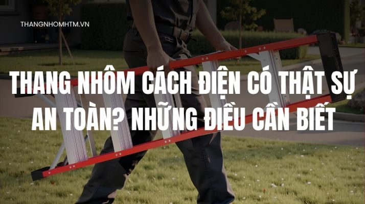 Thang nhôm cách điện