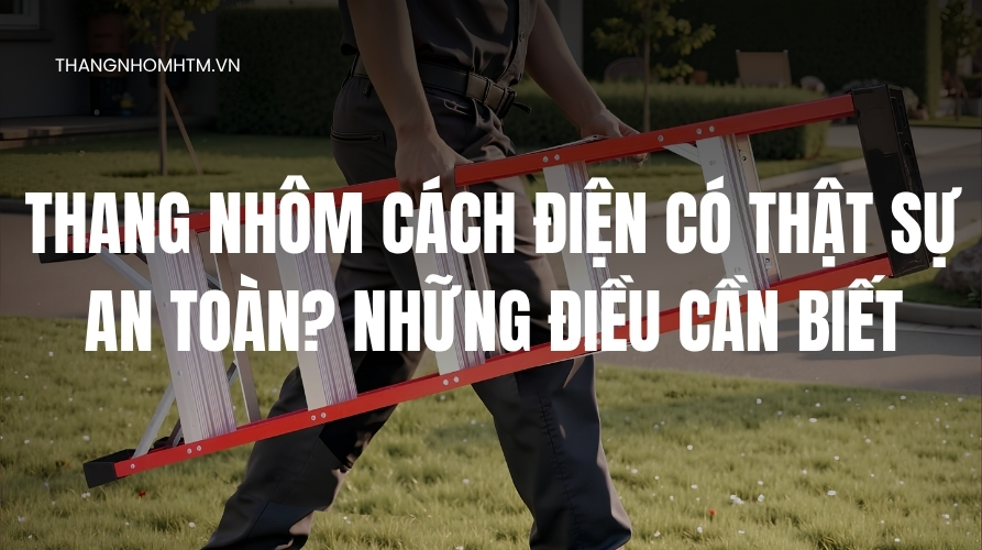 Thang nhôm cách điện