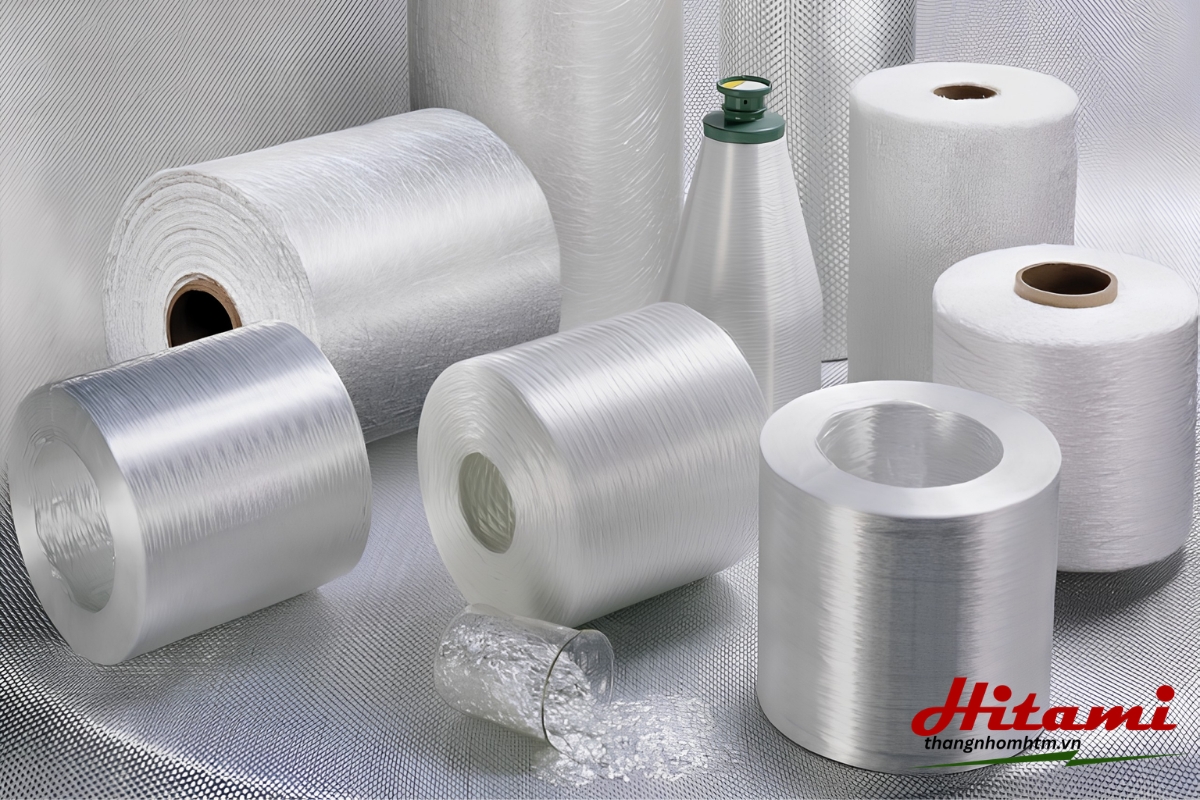 Vật liệu sợi thủy tinh trong thang nhôm cách điện